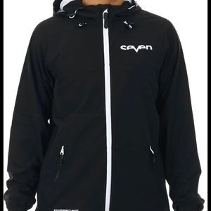 Seven MX 2017 Black Galaxy Windbreaker Jacket